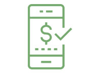 icon of a cell phone 
